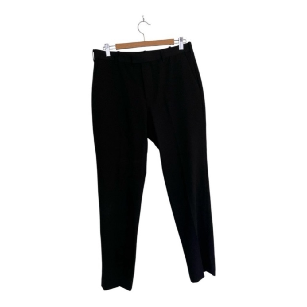 Van Heusen Flex Fit Ultra Wrinkle Free Straight Men's Black Dress Pants 32x32